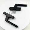 Aluminium alloy two-point lock casement window handle internal opening square handle