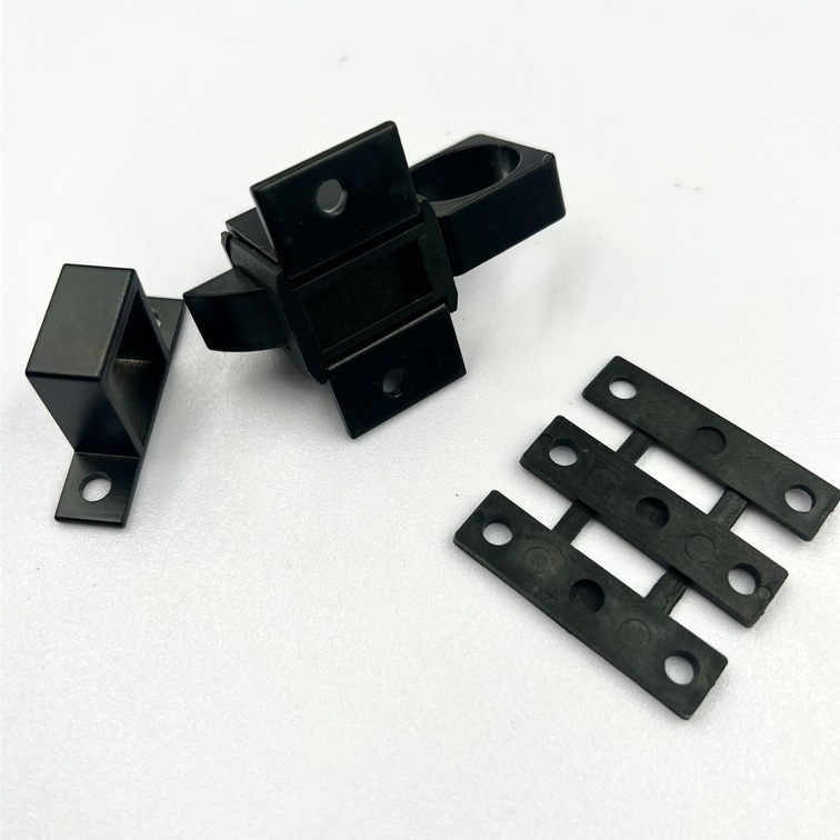 Aluminium latch aircraft lock security door